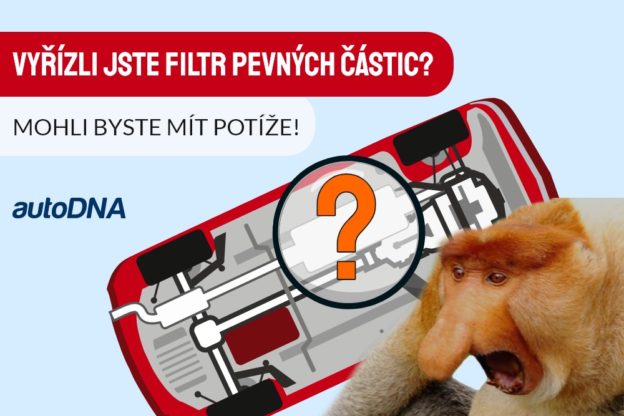 Odstranil jsi filtr pevných částic Můžeš mít problémy