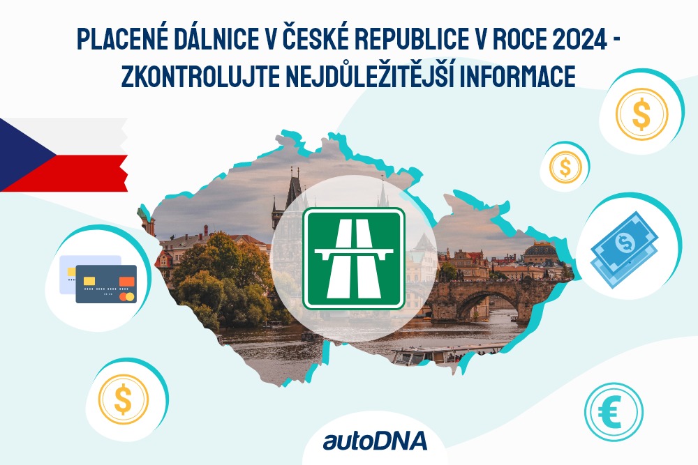 Česká dálniční známka v 2024 - zkontrolujte nejdůležitější informace