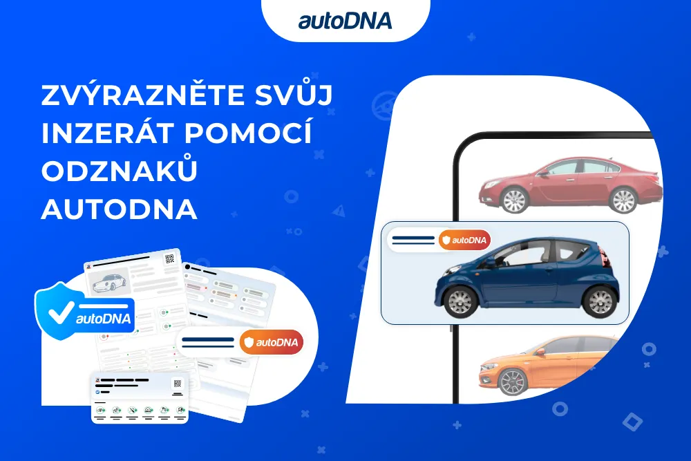 Zvýrazněte svůj inzerát pomocí odznaků autoDNA