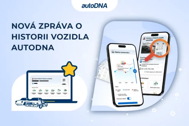 Nová zpráva o historii vozidla autoDNA